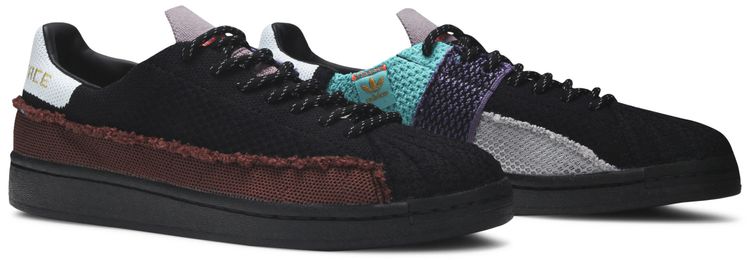 Pharrell x adidas Superstar Patchwork   Black