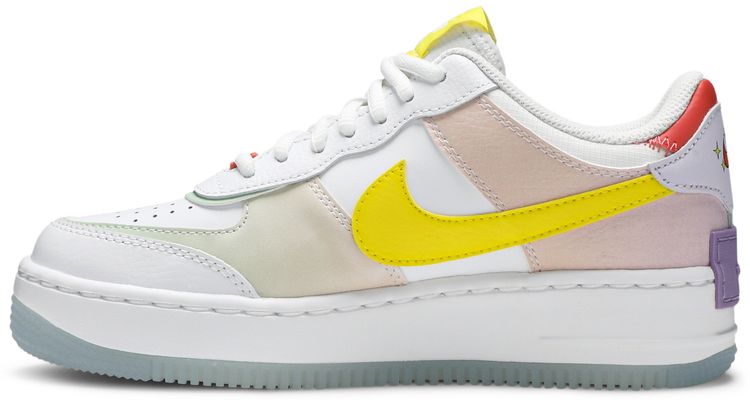 Nike Wmns Air Force 1 Shadow White Hydrogen Blue