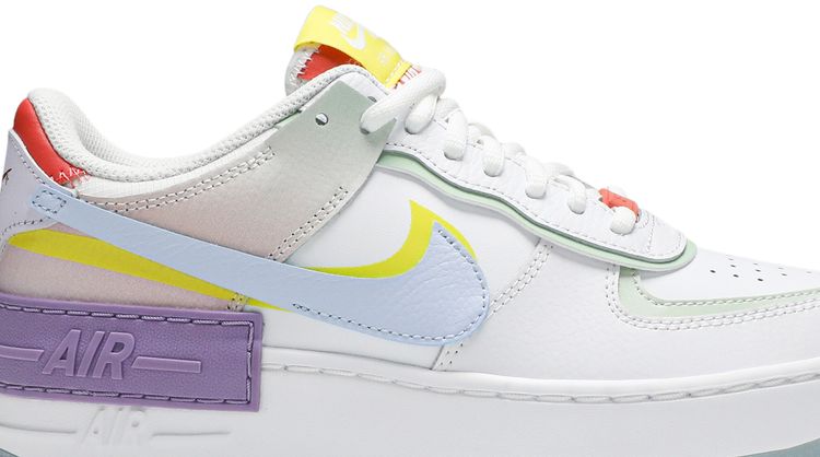 Nike Wmns Air Force 1 Shadow White Hydrogen Blue