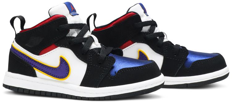 Air Jordan 1 Mid SE TD Black Field Purple