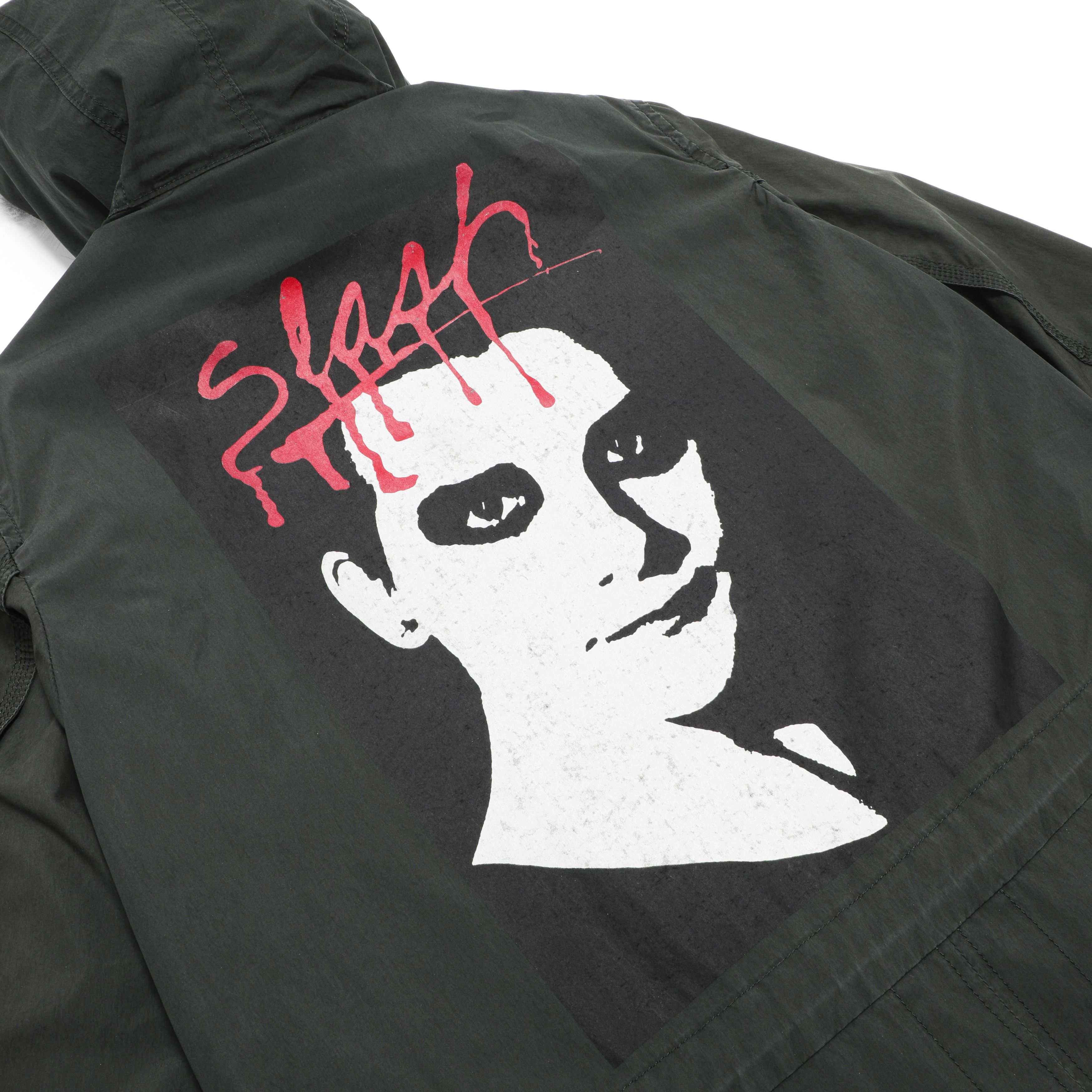 Buy Undercover Slash Fur Fishtail Parka 'Dark Green' - UCP4302