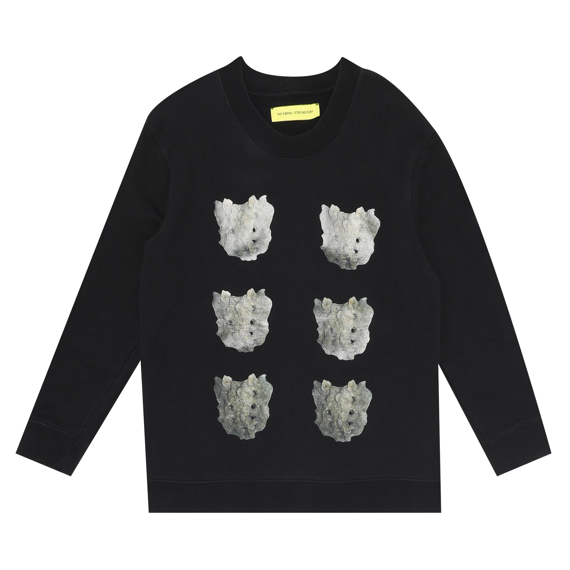 Buy Raf Simons x Sterling Ruby Sweatshirt 'Black' - 0459