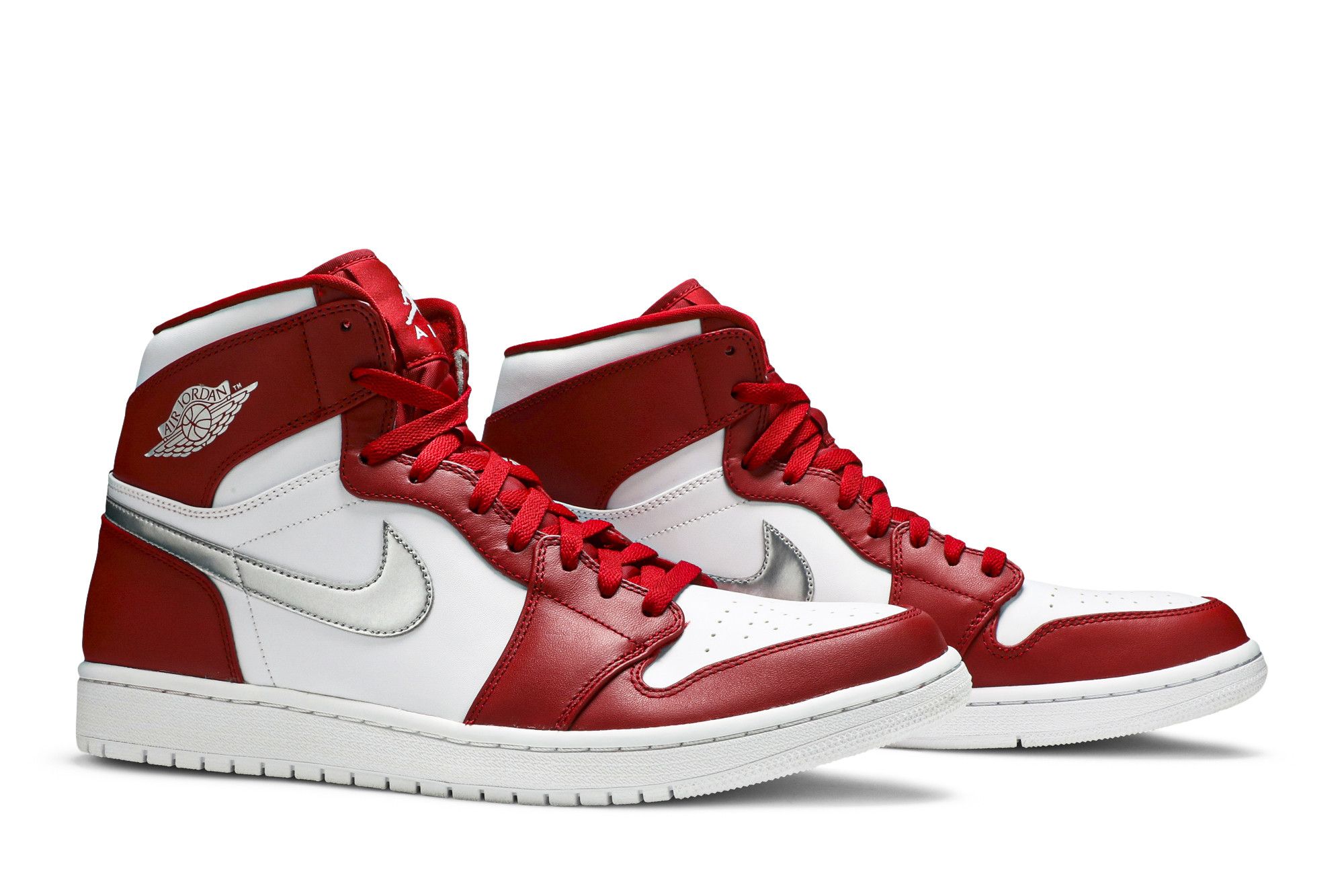 Buy Air Jordan 1 Retro High Silver Medal 332550 602 GOAT