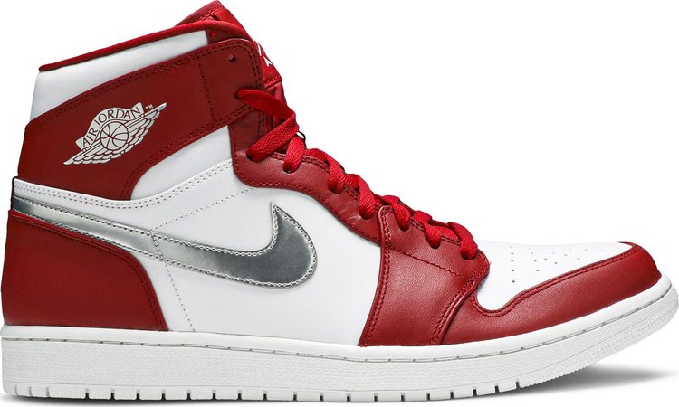 Nike Air Jordan 1 Retro High Legends of The Summer Chrome Toe | Size 10.5, Sneaker in Red/Black/Silver