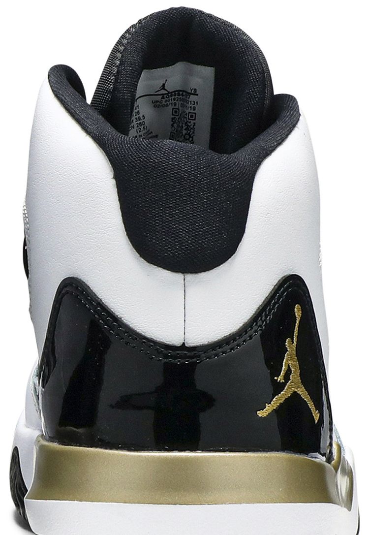 Air Jordan Max Aura White Black Gold