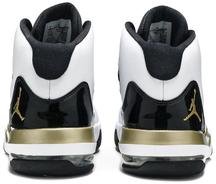 Air Jordan Max Aura White Black Gold