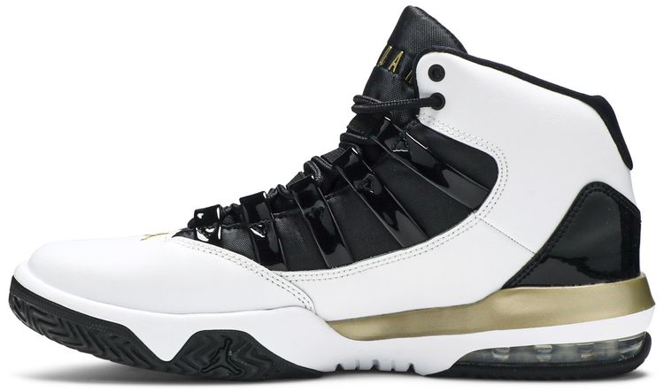 Air Jordan Max Aura White Black Gold