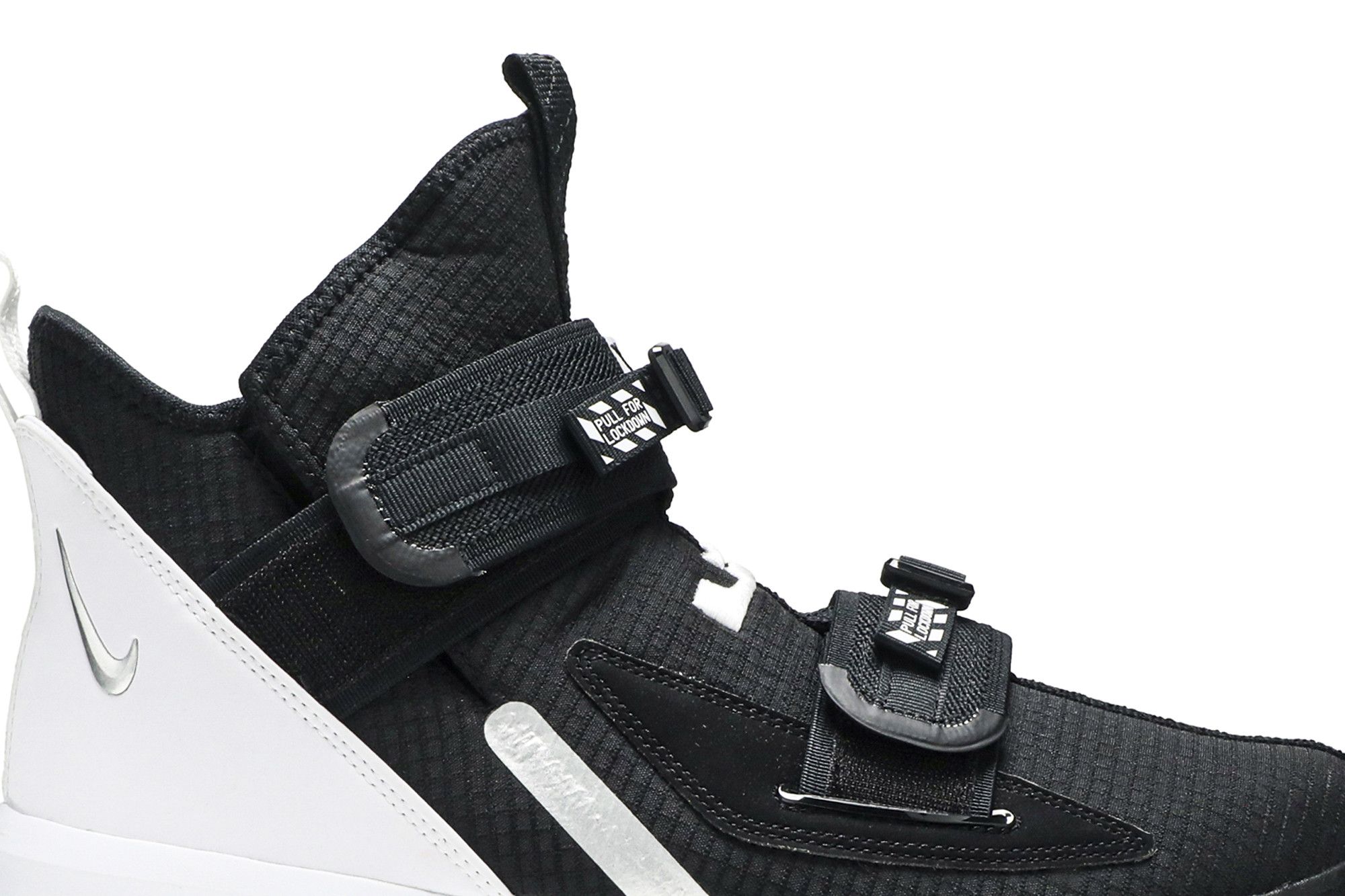 Lebron soldier 13 black and white hot sale
