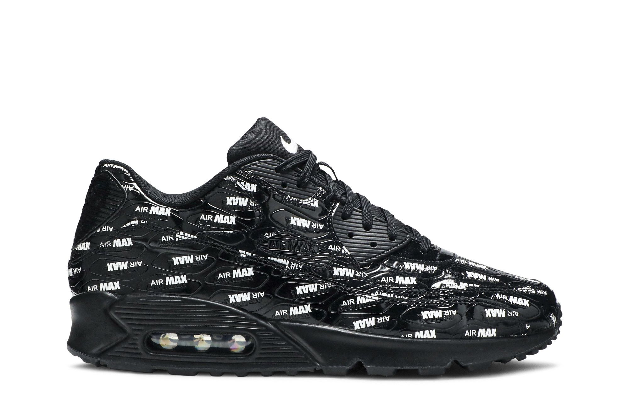 Air max 90 just do it black sale