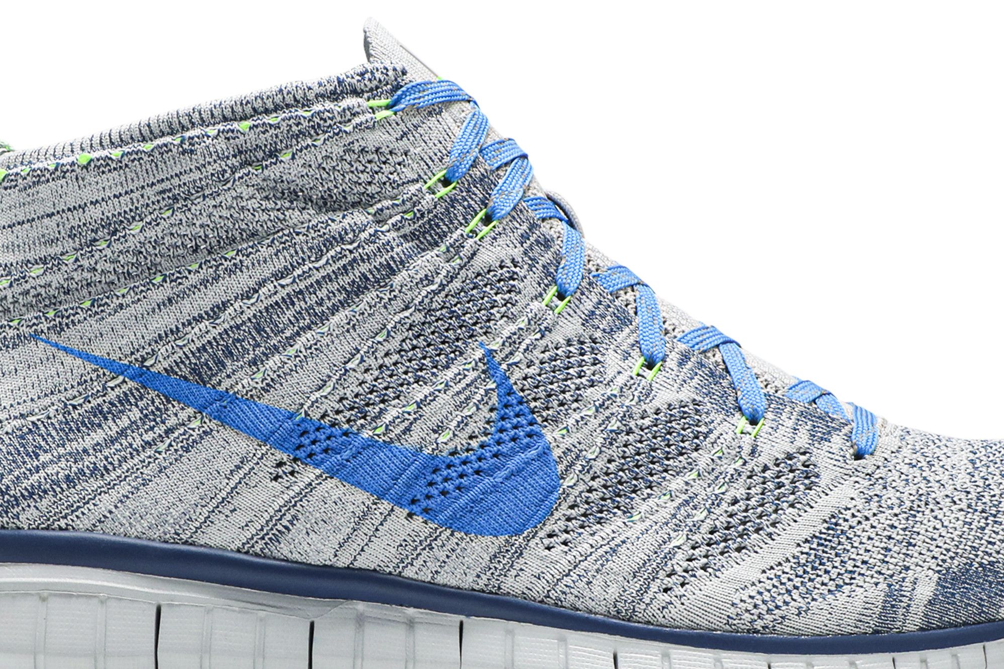 Buy Free Flyknit Chukka Wolf Grey Photo Blue 639700 002 GOAT CA