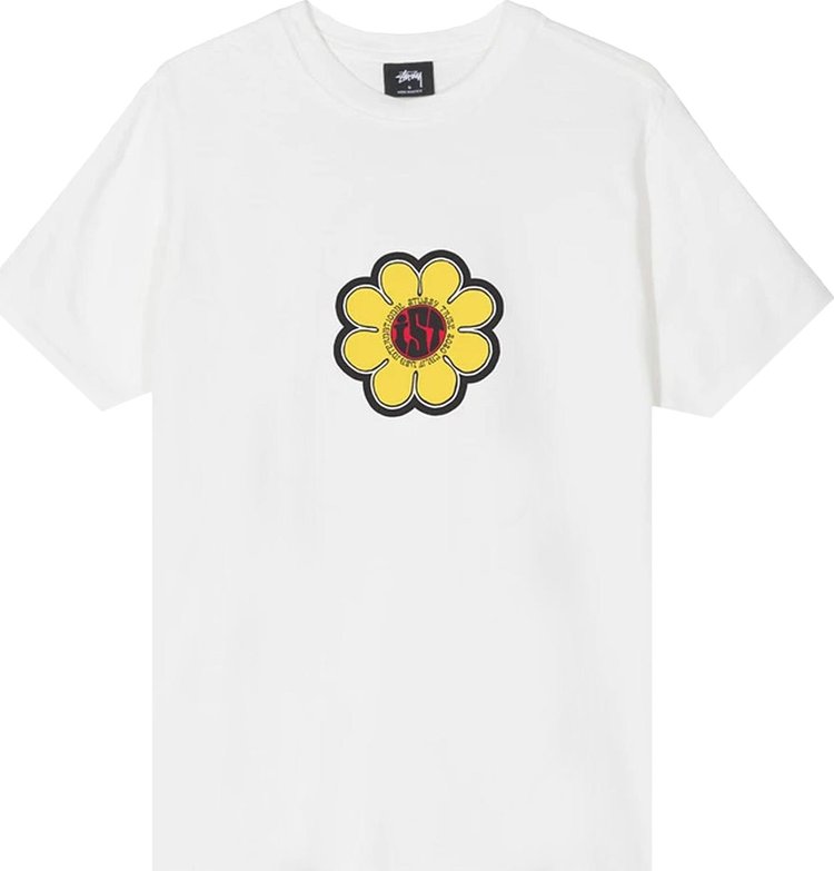 Stussy IST Daisy Pigment Dyed Tee 'Natural'
