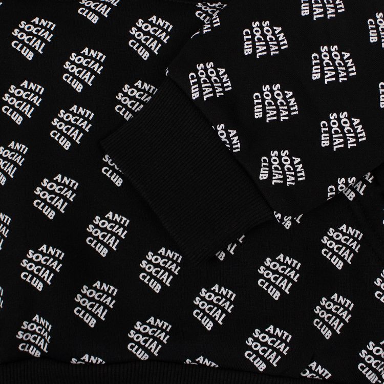 Anti Social Social Club Over You Hooded Sweatshirt Black