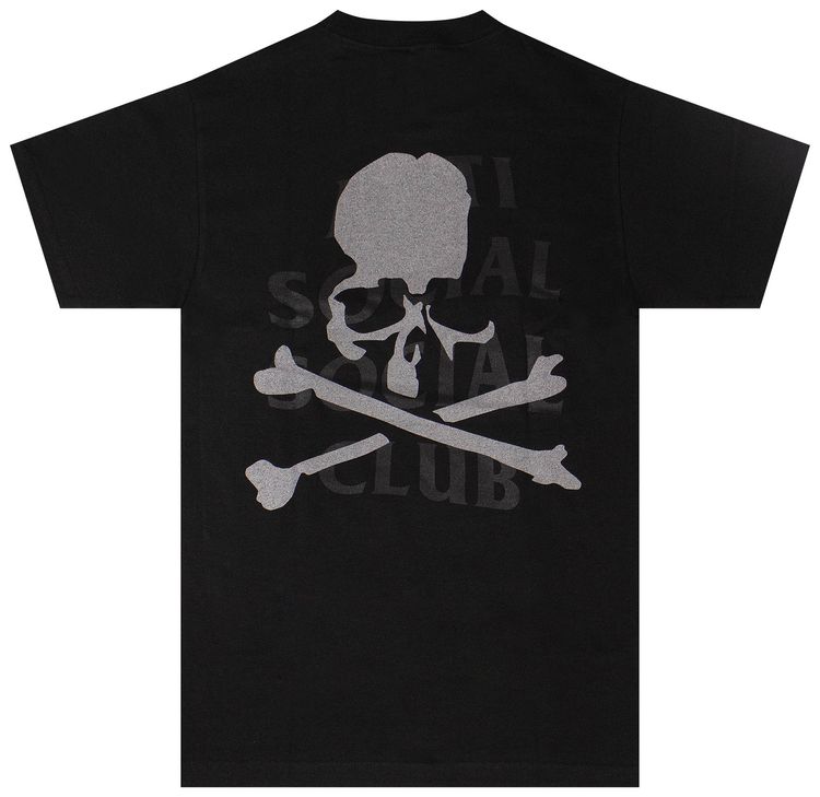 Anti Social Social Club x MASTERMIND T Shirt Black