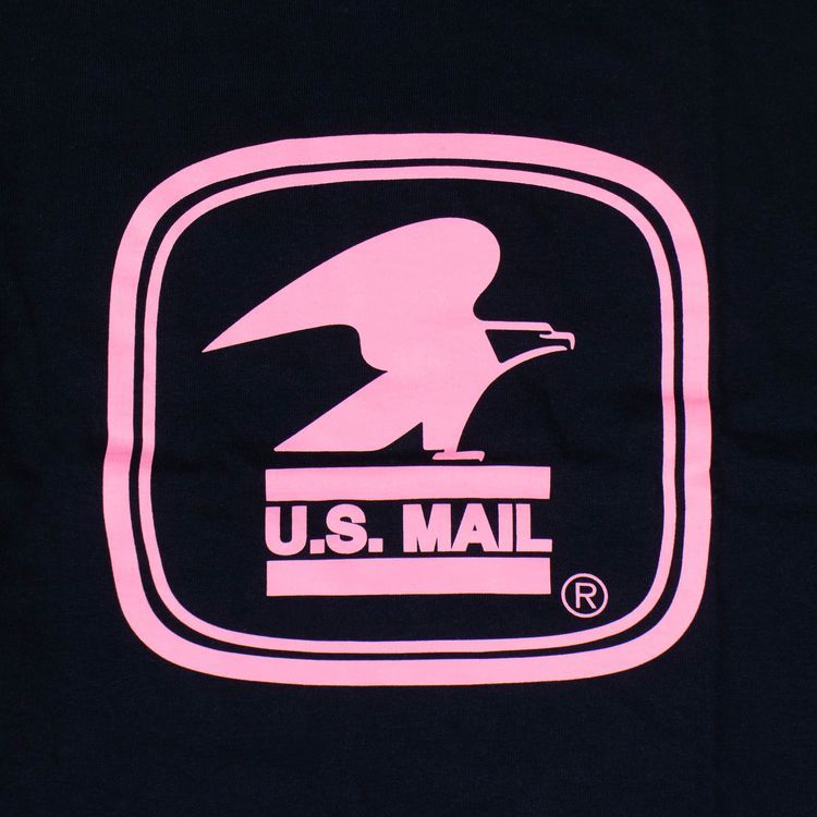 Anti Social Social Club x USPS Work T Shirt Navy Blue