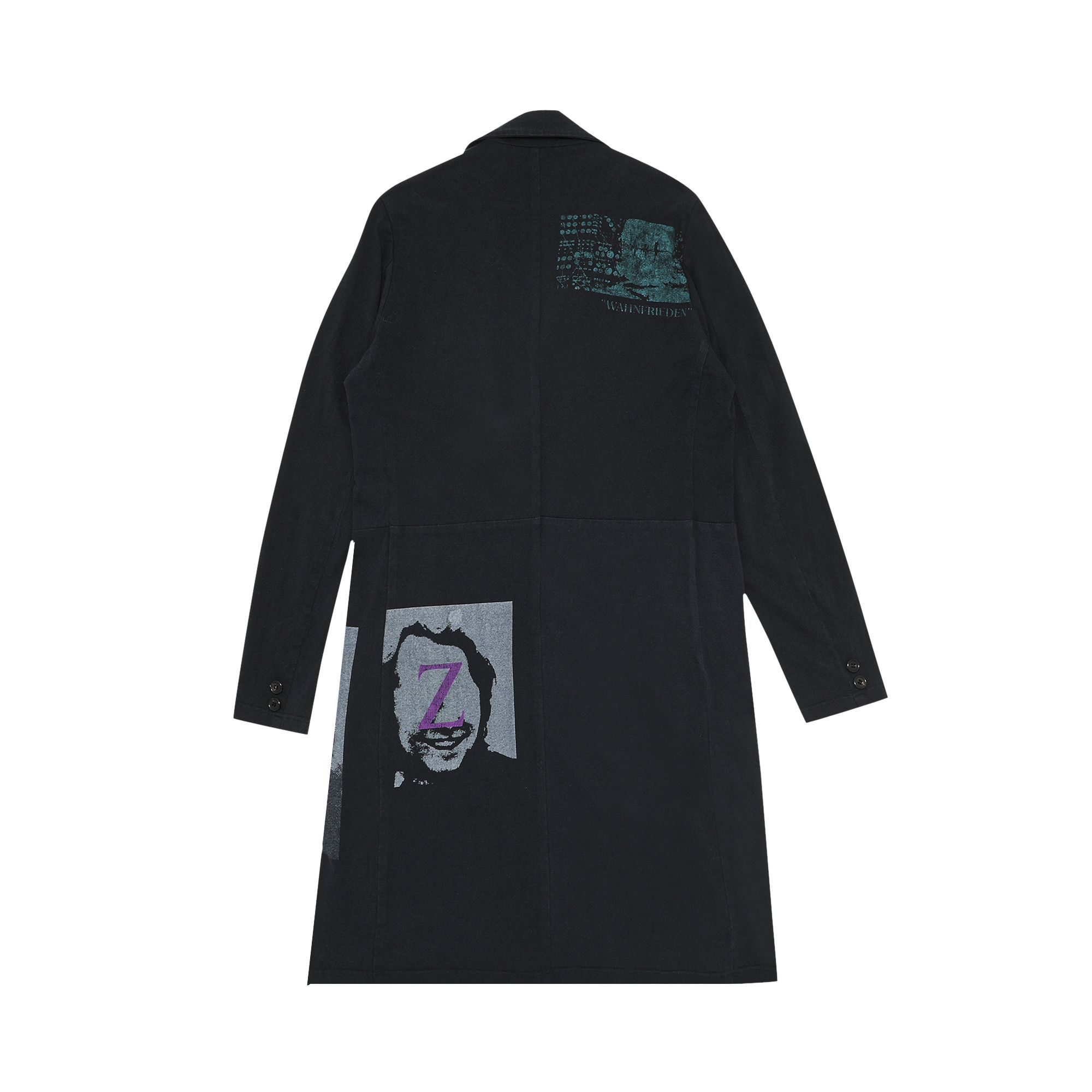 Buy Undercover Zamiang Coat 'Black' - 0611 1SS0603ZC BLAC | GOAT