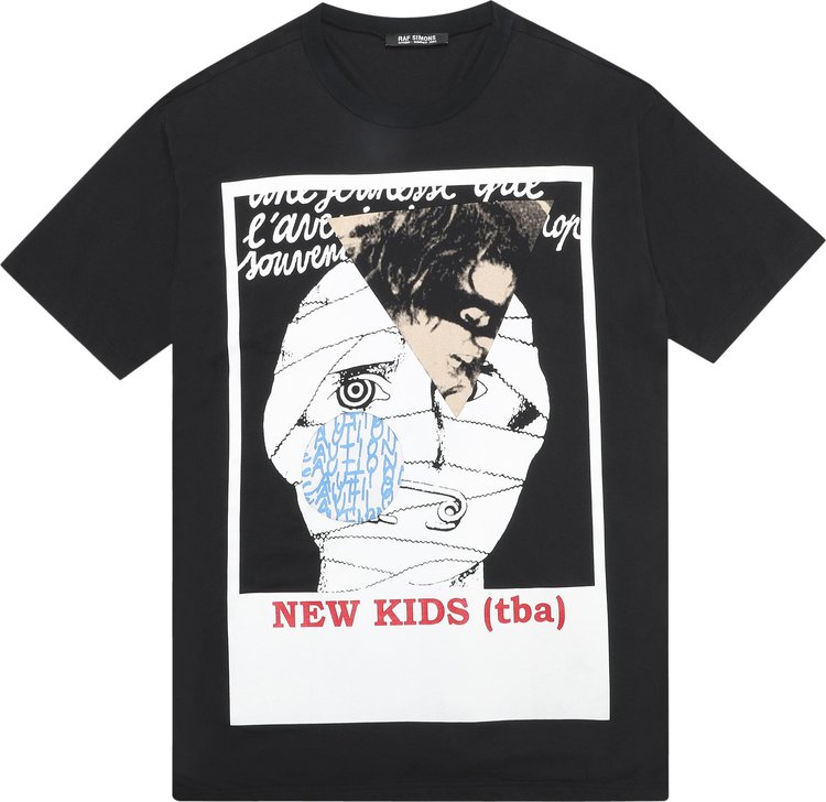 Raf Simons Consumed New Kids T-Shirt 'Black'