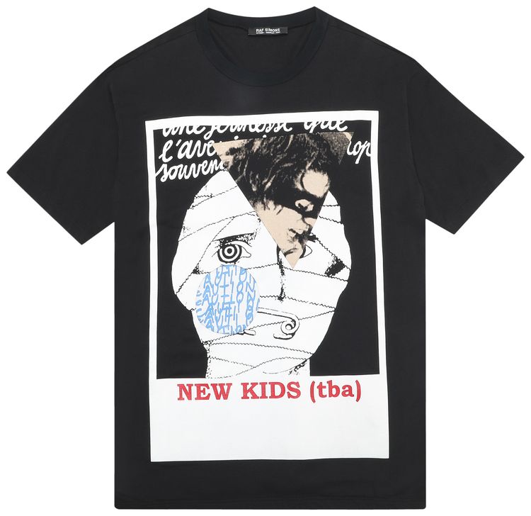 Raf Simons Consumed New Kids T Shirt Black