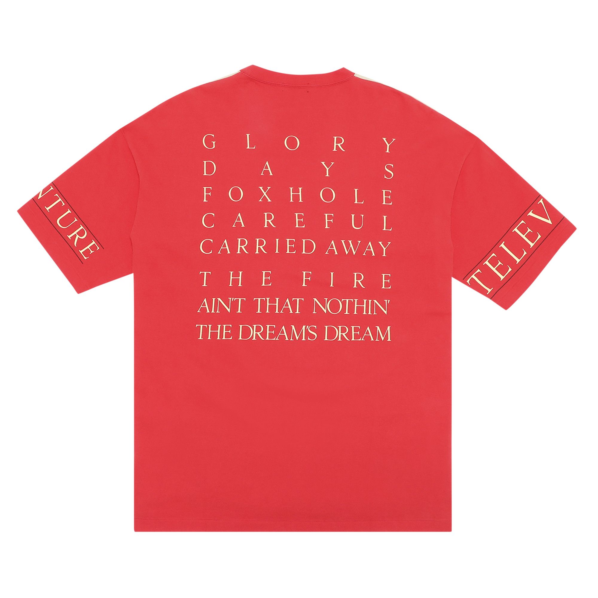 格安人気 Television Undercover Buy Adventure 'Red Shirt Short-Sleeve トップス