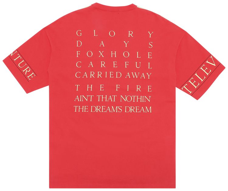 Undercover Television Adventure Short Sleeve Shirt Red