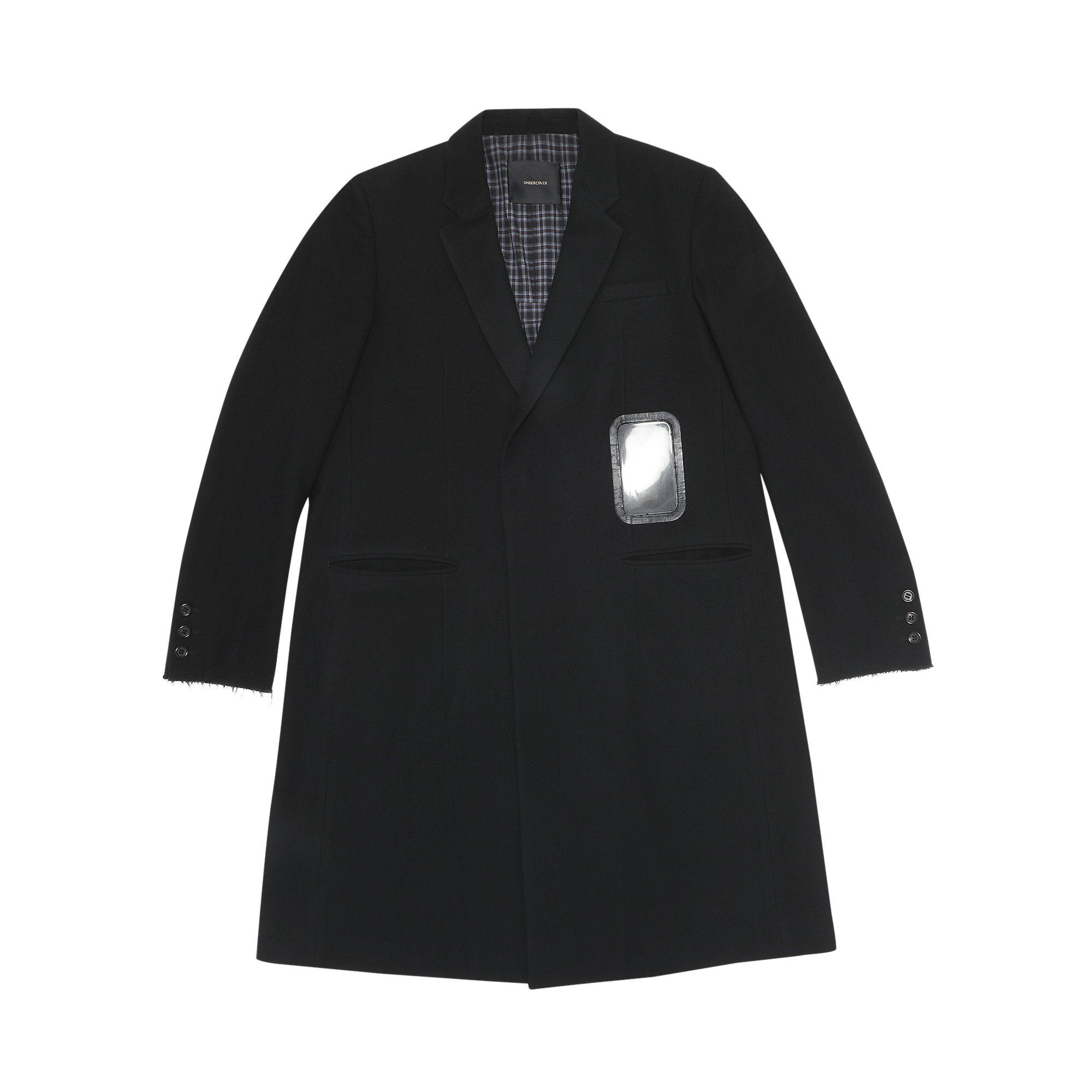 Buy Undercover Hurt D-Hand Coat 'Black' - UCP4303 BLAC | GOAT