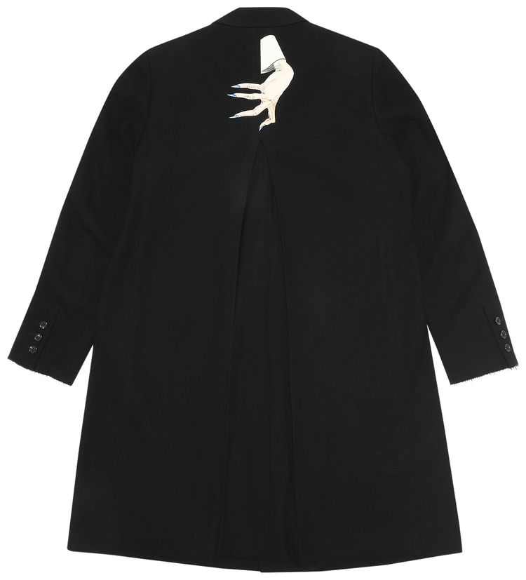 Undercover Hurt D Hand Coat Black