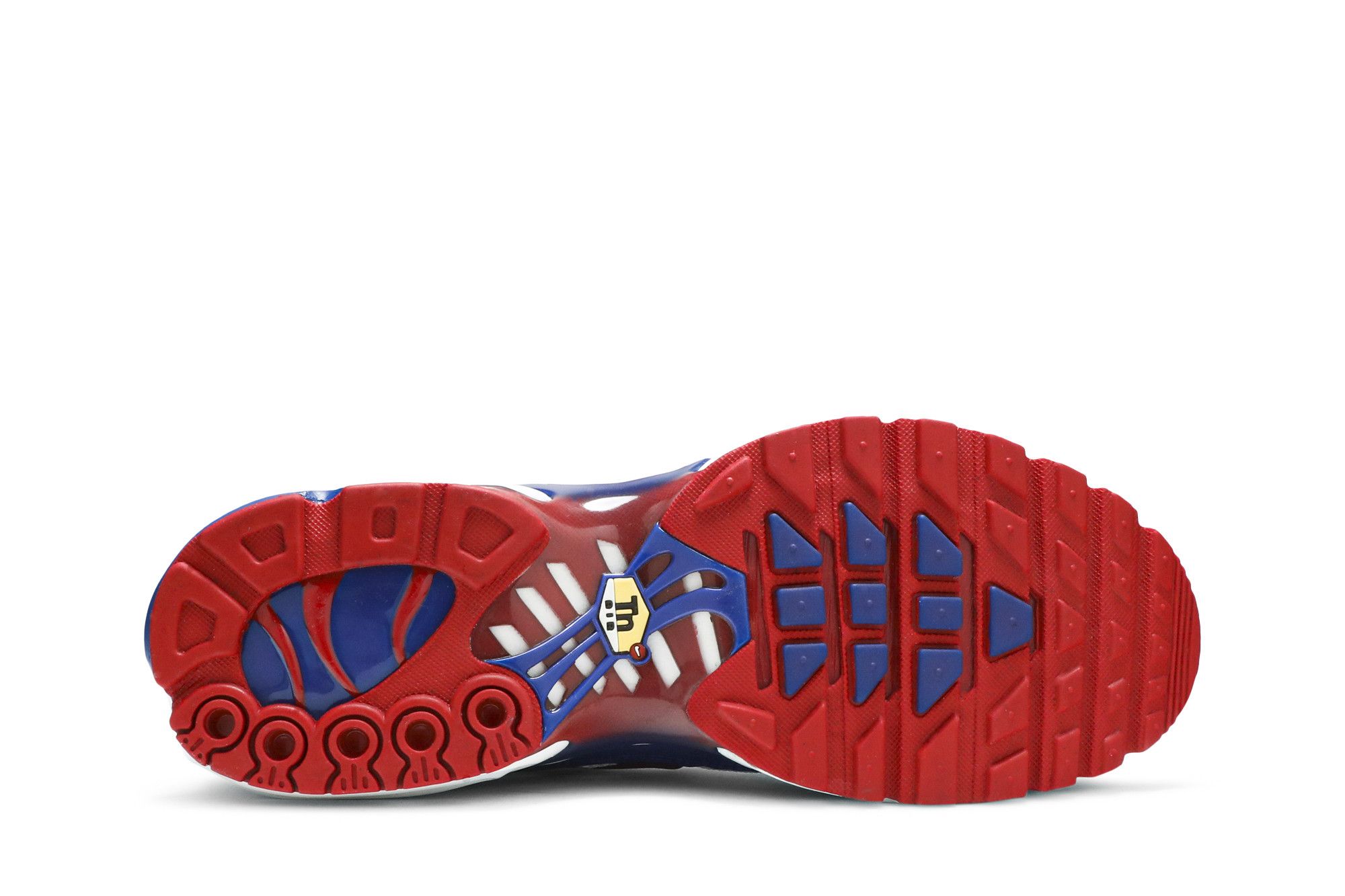air max plus red blue white