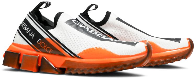 Dolce  Gabbana Sorrento Melt White Orange Fluo