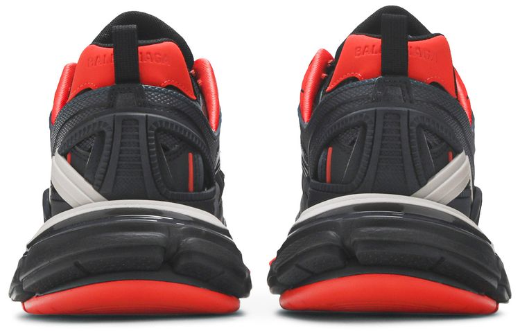 Balenciaga Track2 Trainer Black Red Grey