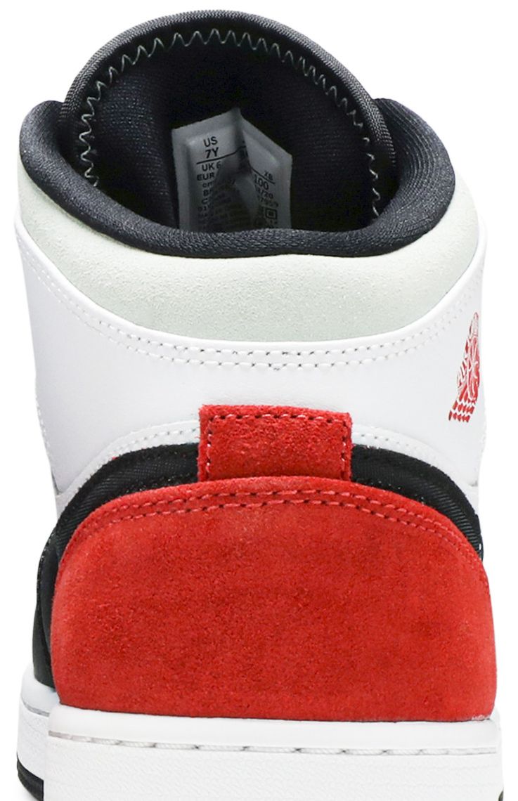 Air Jordan 1 Mid GS Red Mint