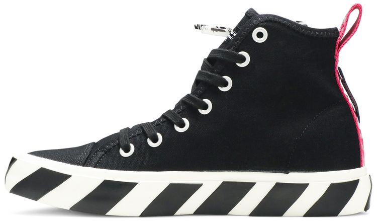 Off White Vulc Sneaker Mid Black White