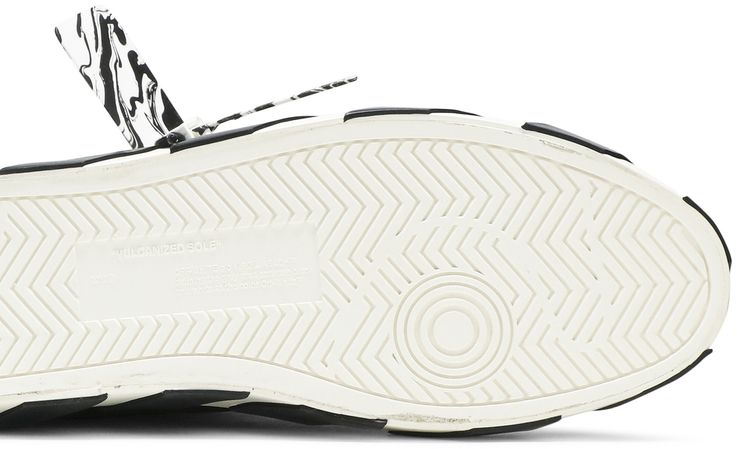 Off White Vulc Sneaker Mid Black White