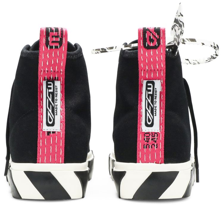 Off White Vulc Sneaker Mid Black White