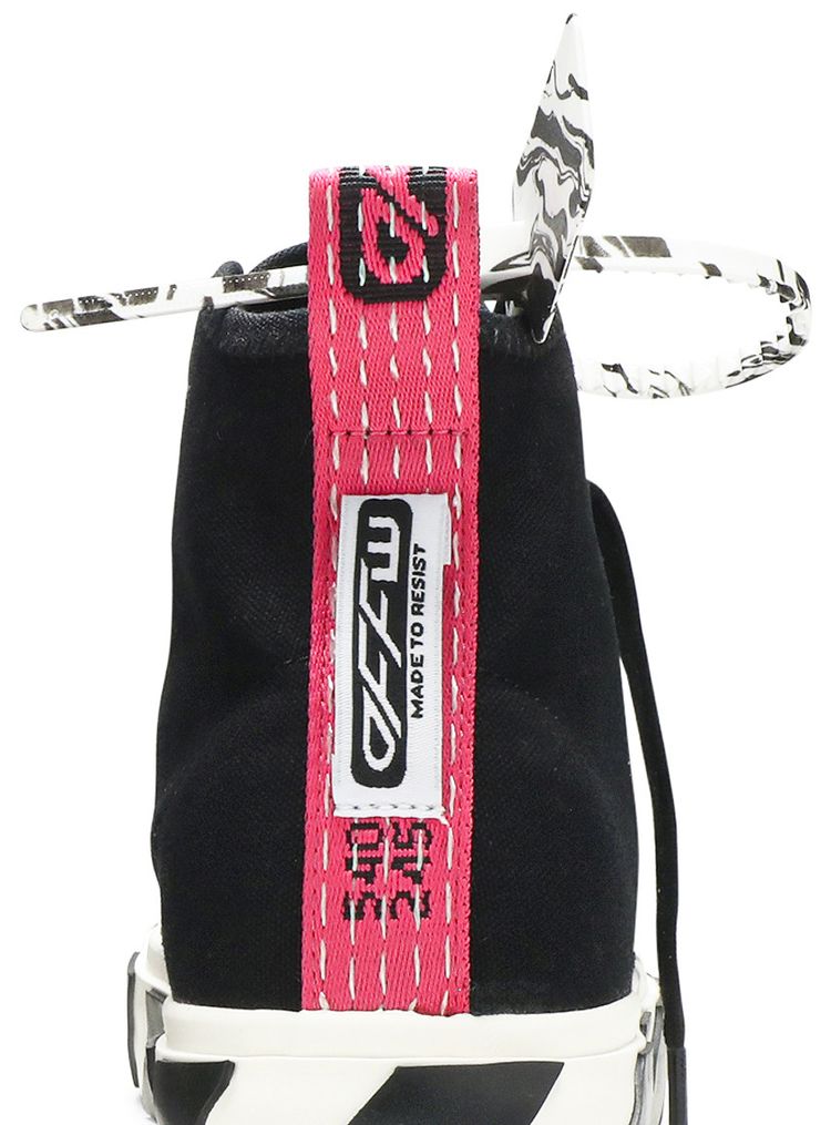 Off White Vulc Sneaker Mid Black White