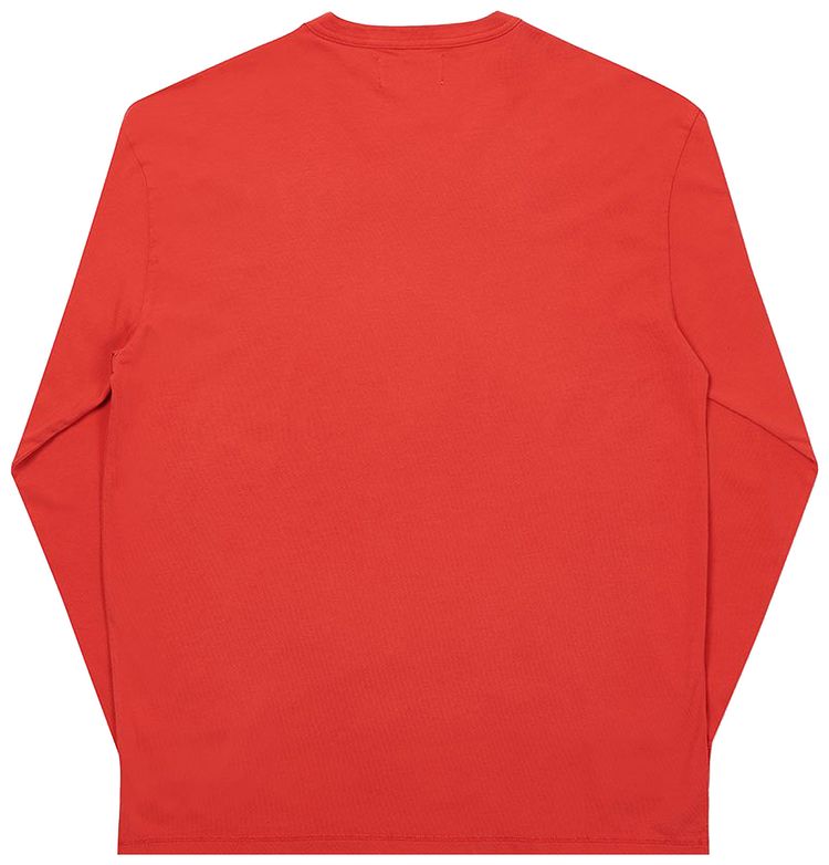 Palace Basically A Long Sleeve Washed Red