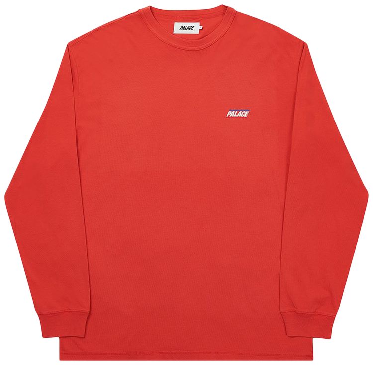Palace Basically A Long Sleeve Washed Red