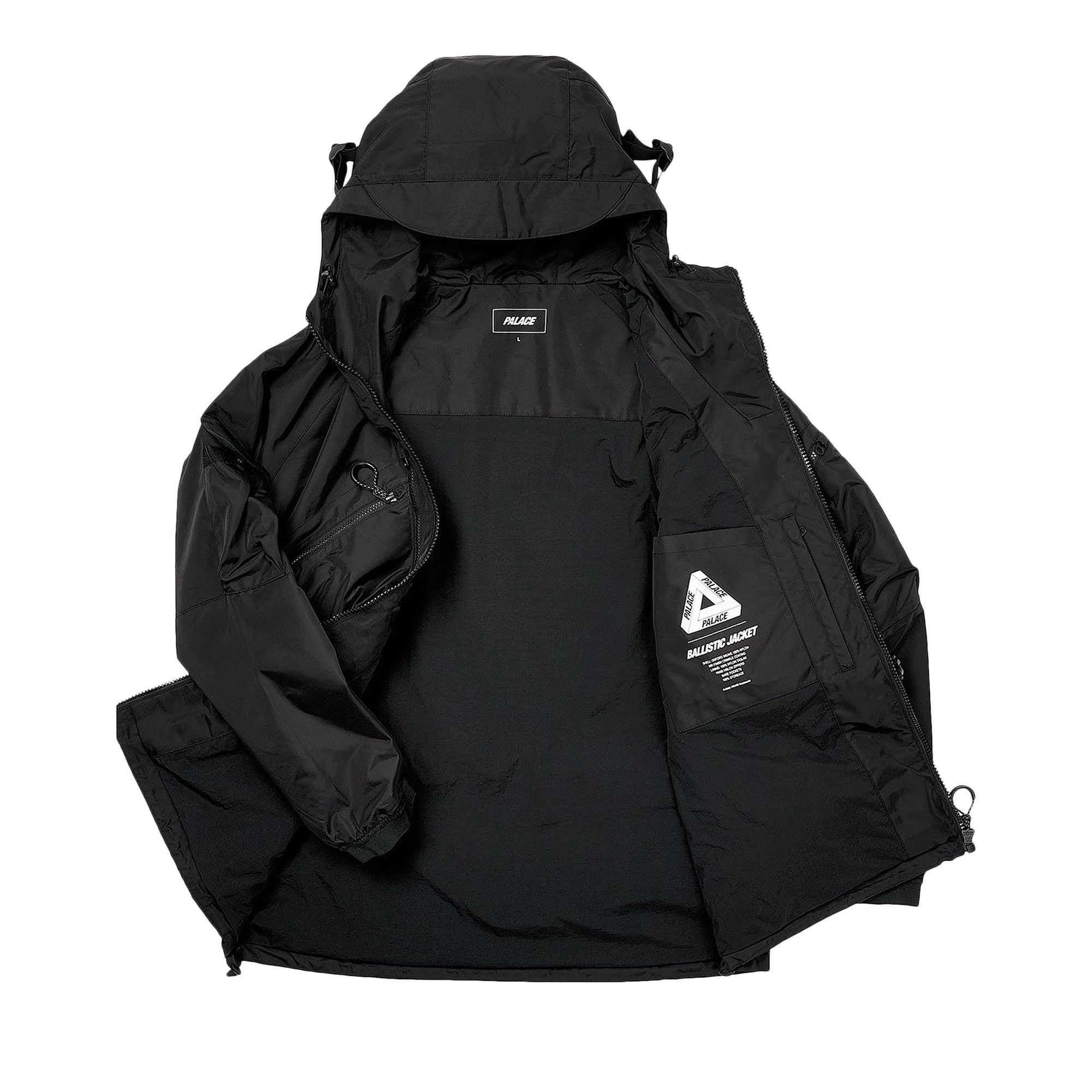 Buy Palace Ballistic Jacket 'Black' - P19JK033 | GOAT UK