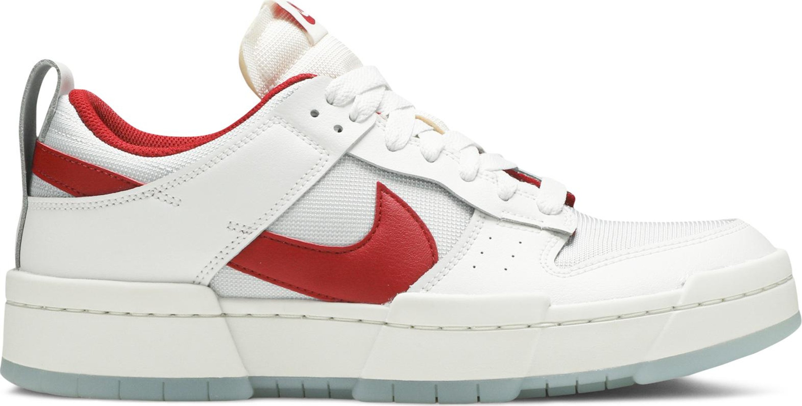 Buy Wmns Dunk Low Disrupt 'White Gym Red' - CK6654 101 | GOAT