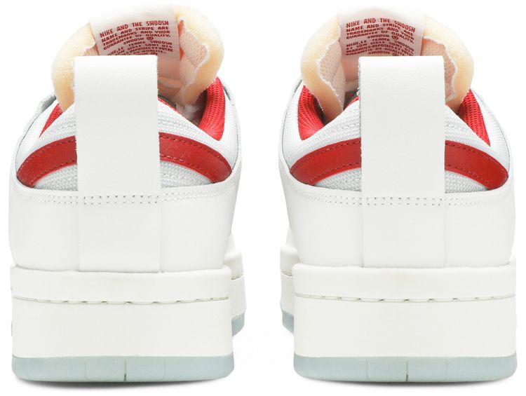 Nike Wmns Dunk Low Disrupt White Gym Red
