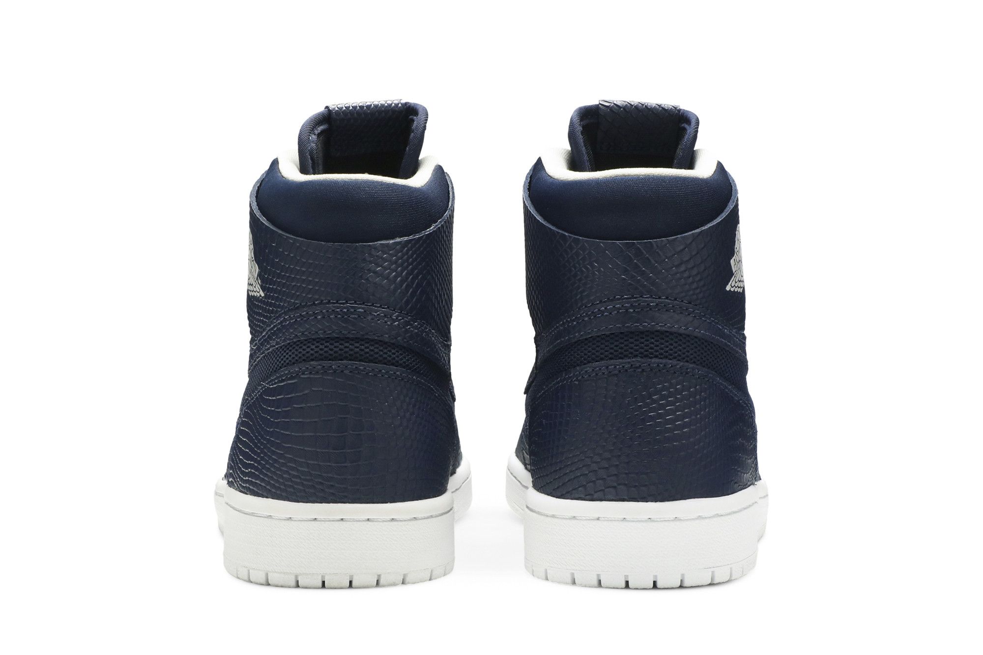 Size 10.5 Air Jordan 1 High Nouveau Navy Snake