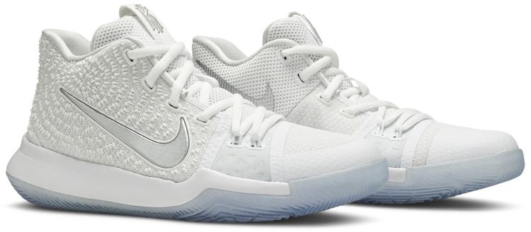 Nike Kyrie 3 GS White Chrome