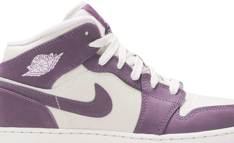 Air Jordan 1 Retro Mid GS Pro Purple