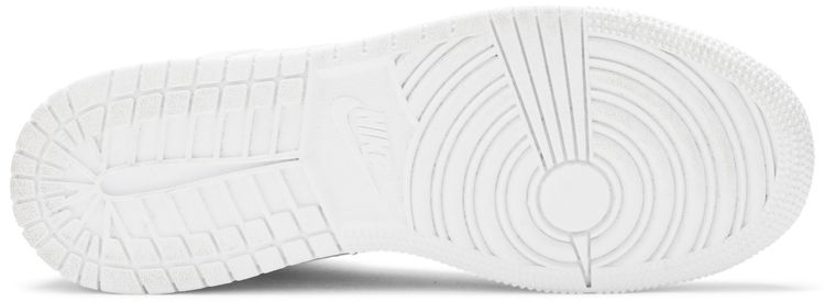 Air Jordan 1 Mid GS Triple White 2020