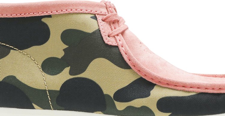 A Bathing Ape x Wallabee Coral Combi