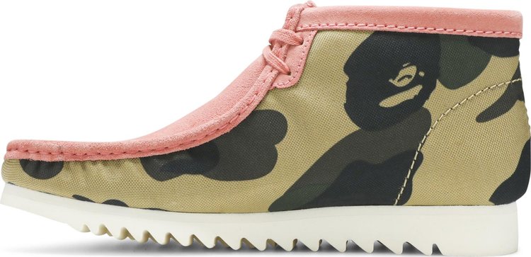 A Bathing Ape x Wallabee Coral Combi