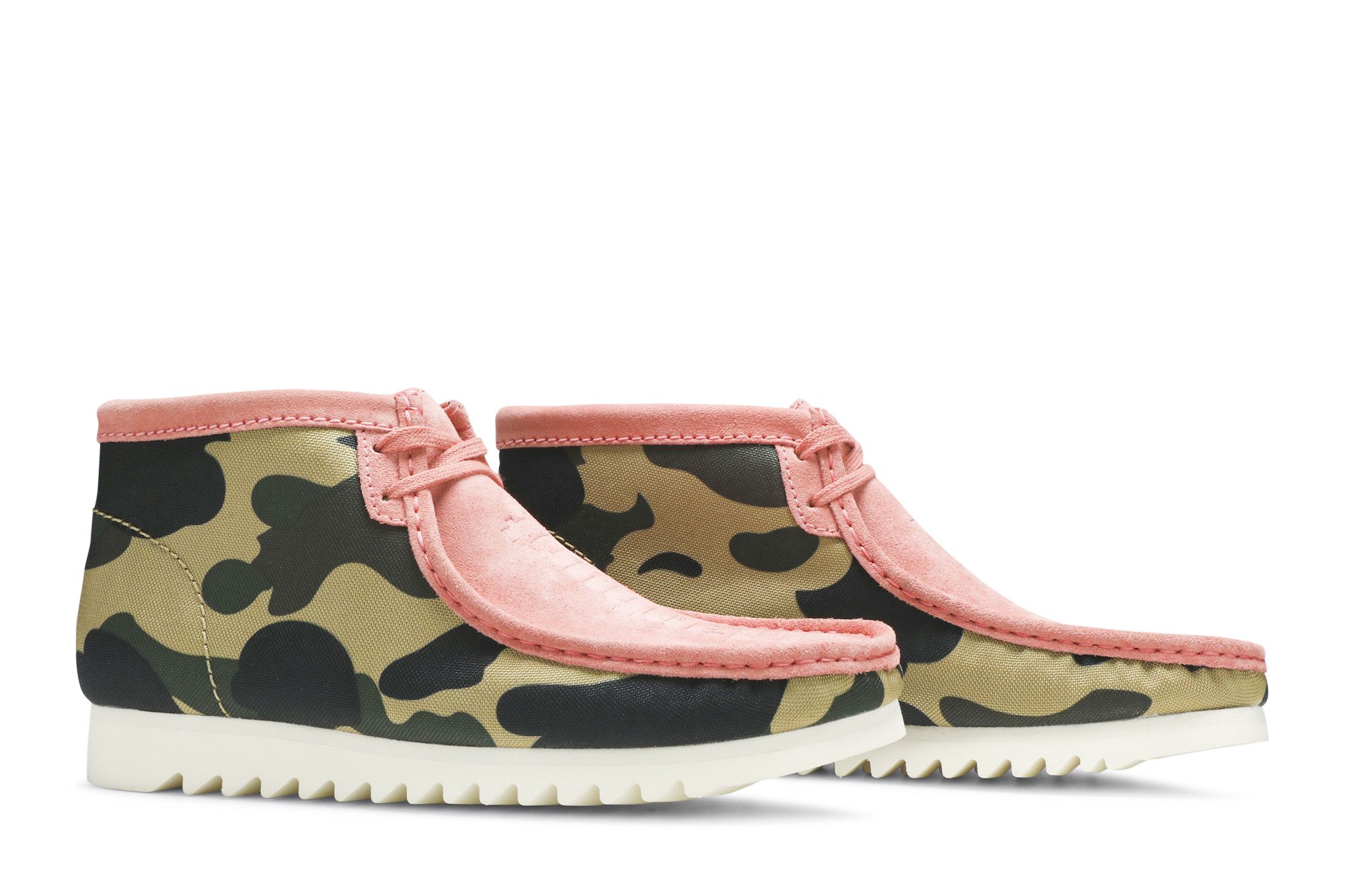 Clarks wallabee coral clearance