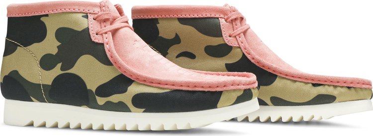 A Bathing Ape x Wallabee Coral Combi