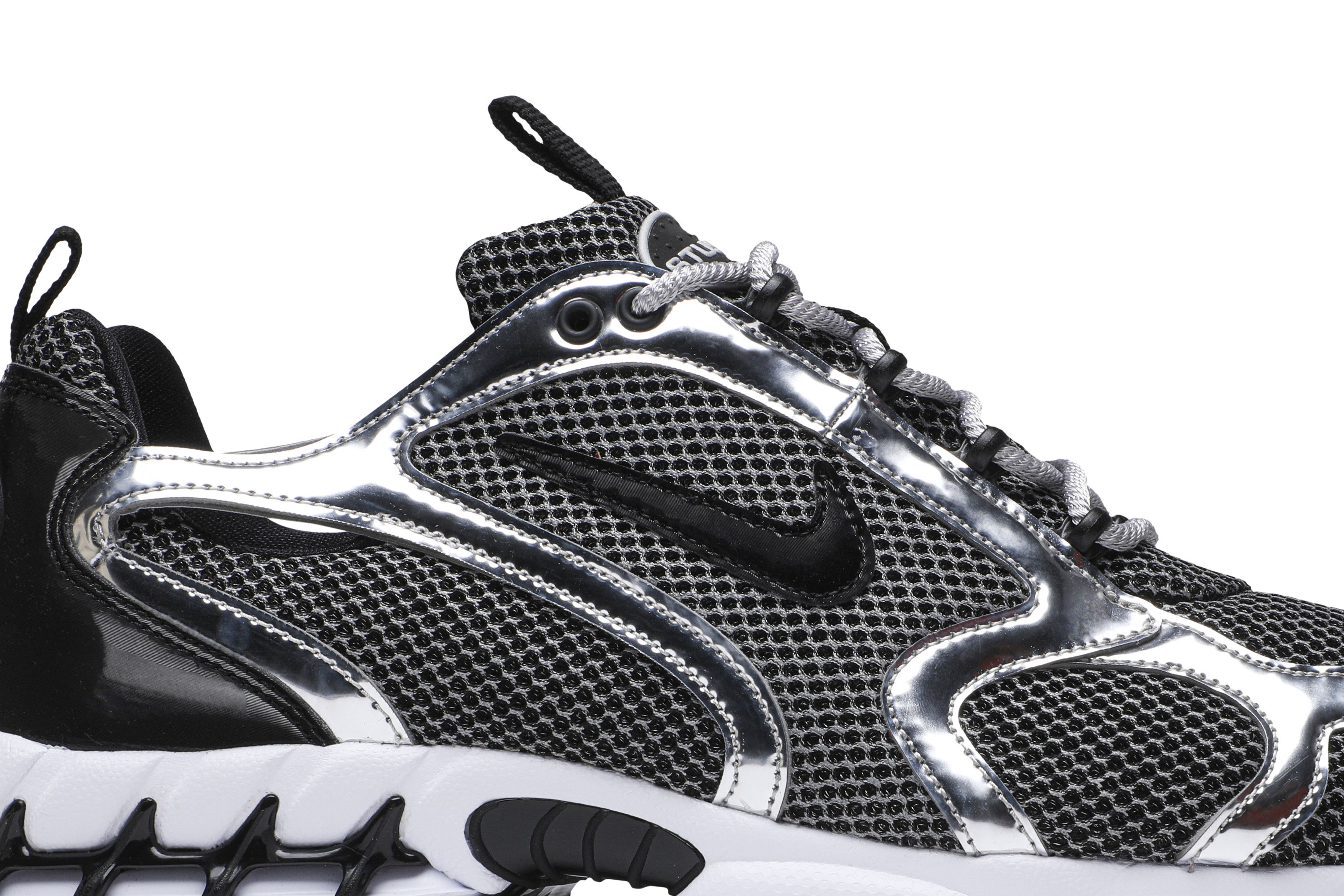 【第1位獲得！】 Buy Stussy x Air Zoom Spiridon Caged 2 'Pure Platinum シューズ
