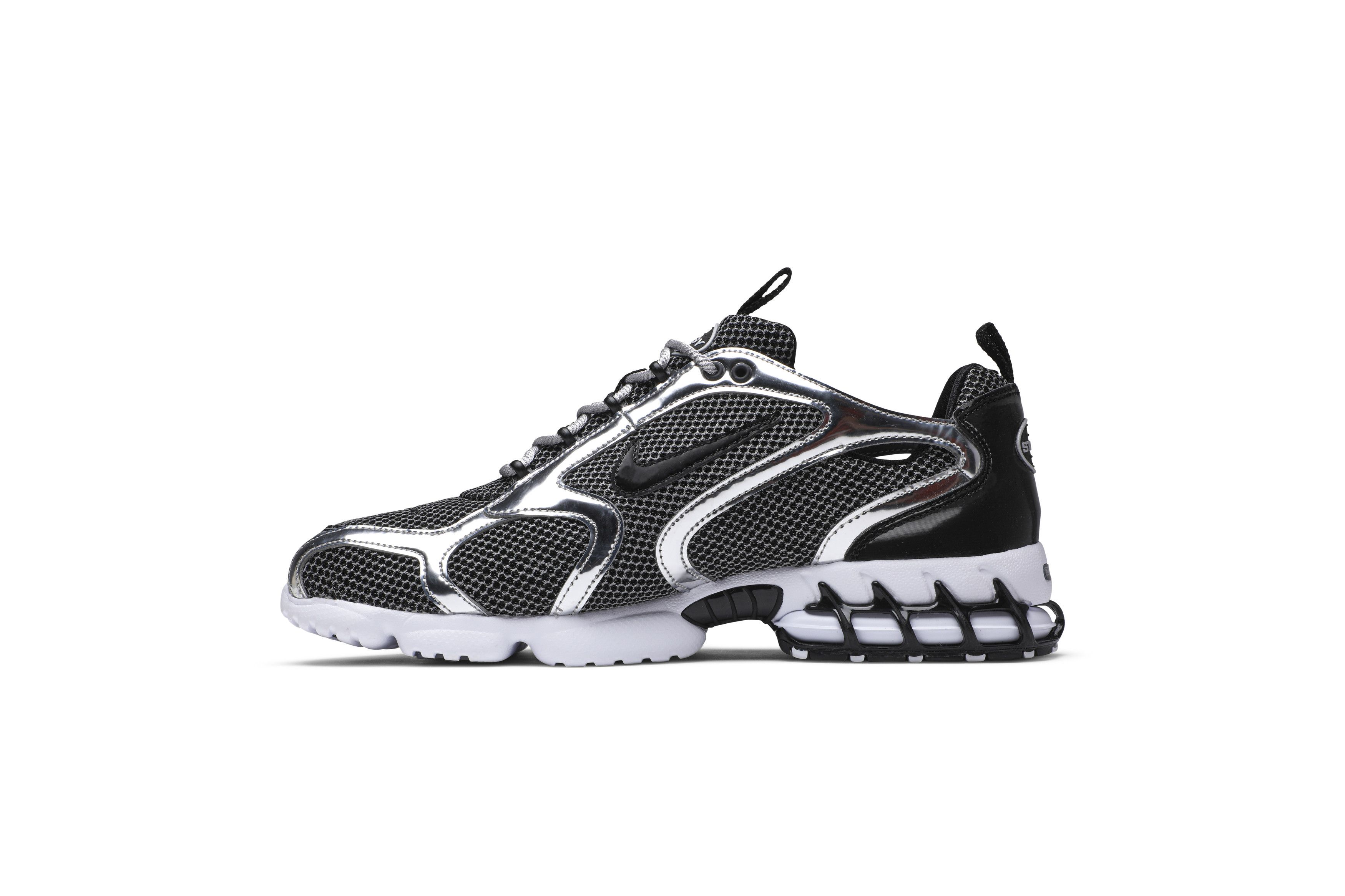 Buy Stussy x Air Zoom Spiridon Caged 2 'Pure Platinum