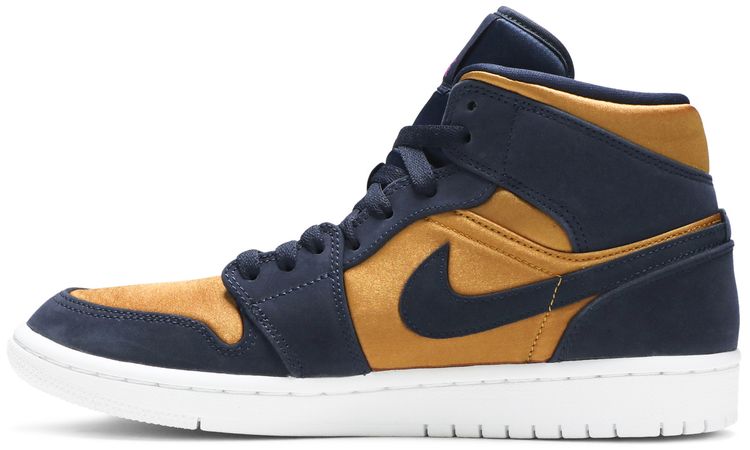 Air Jordan 1 Mid SE Premium Stain Gold