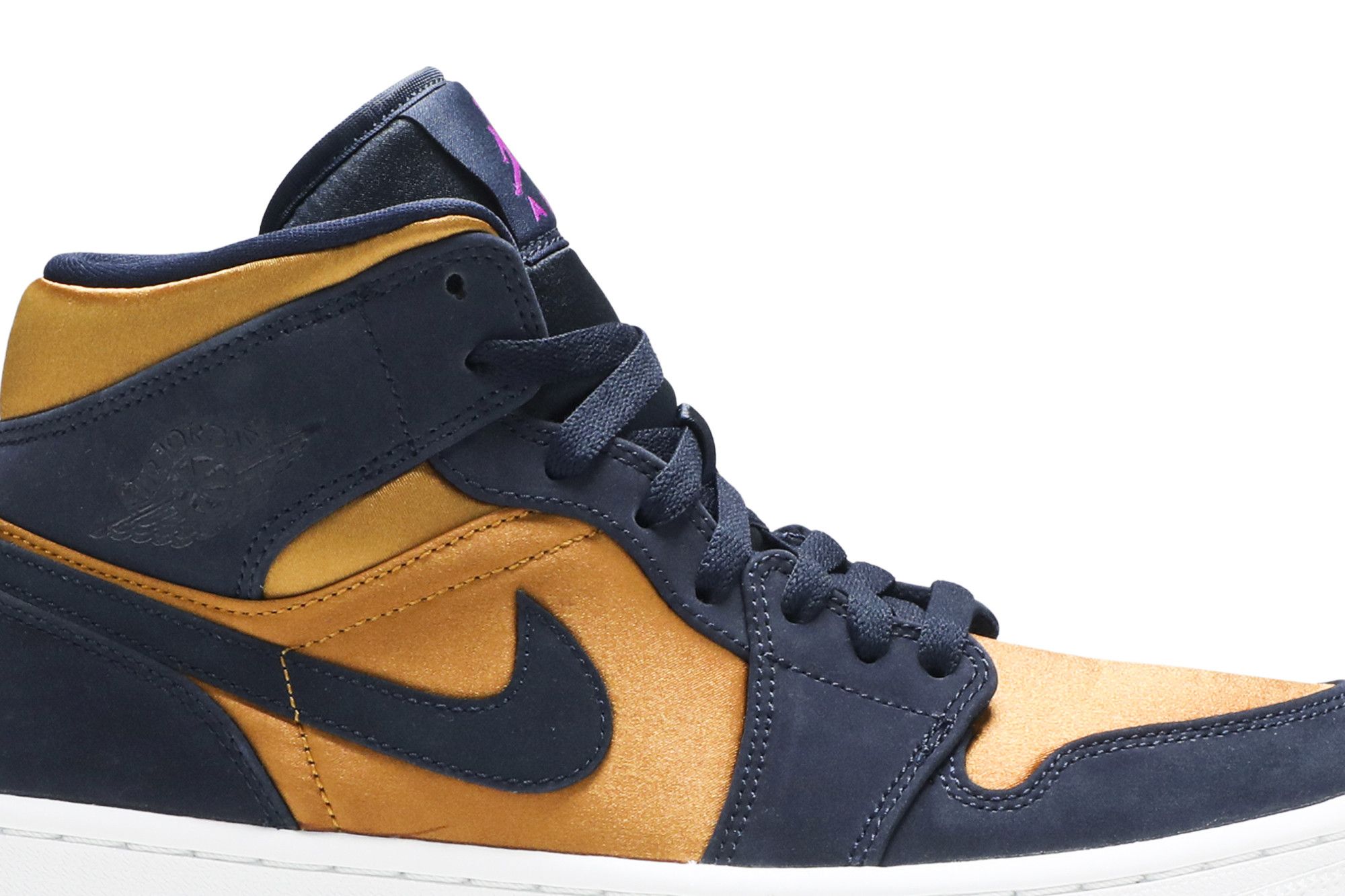 Jordan 1 navy gold hot sale